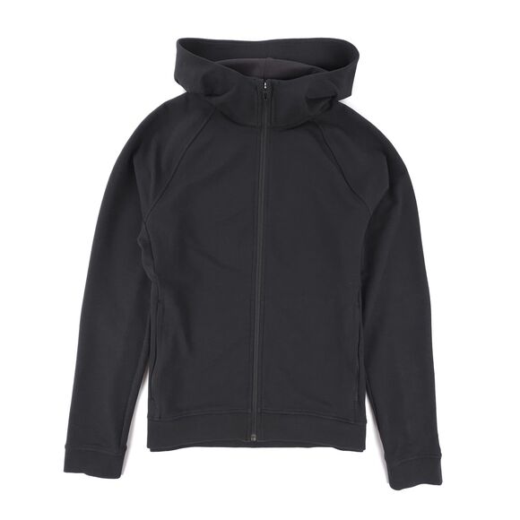 LULULEMON City Sweat Full Zip Hoodie‎ Jacket Black Athleisure Minimal Lounge - Picture 1 of 7